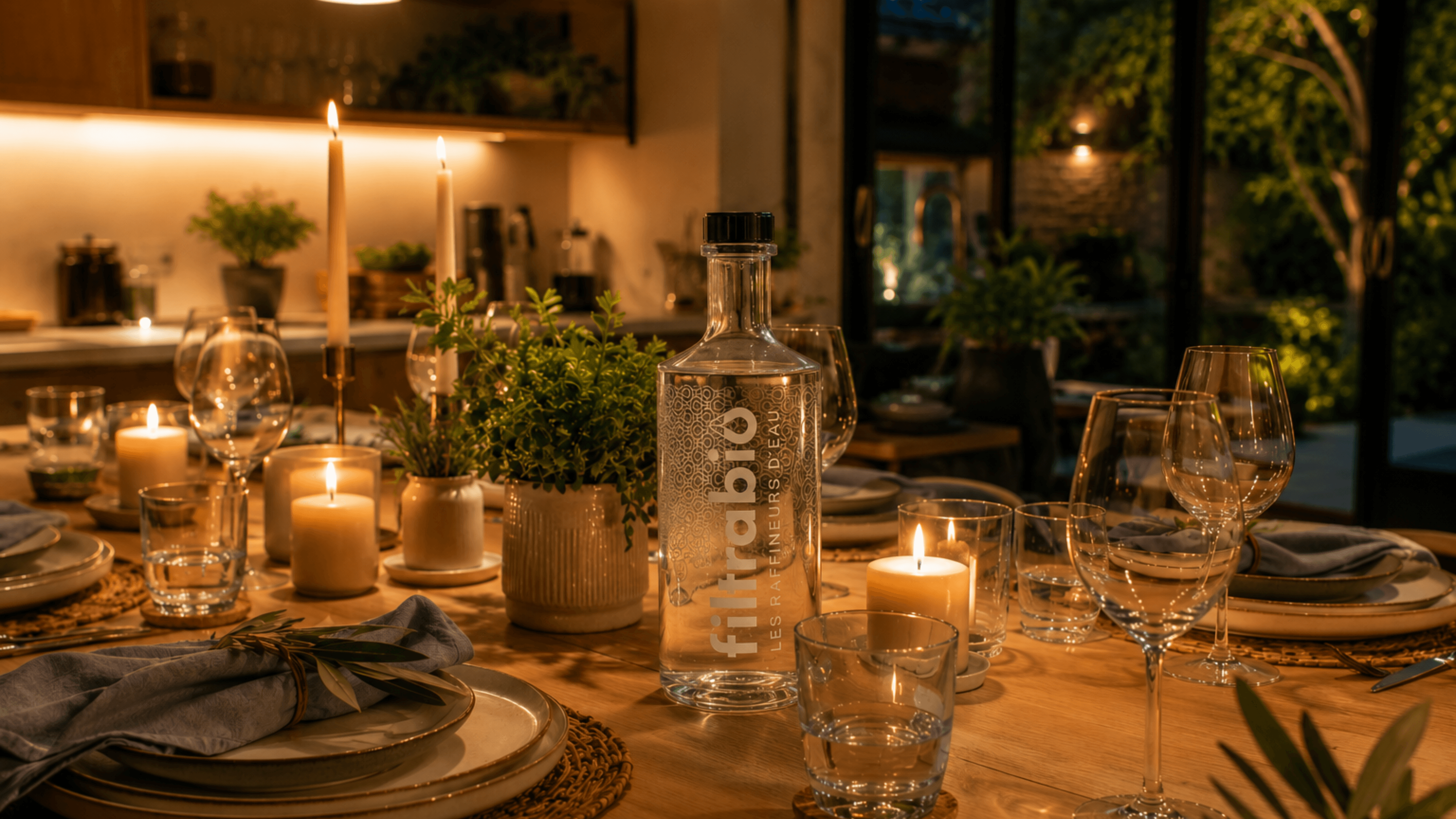 Dîner Filtrabio à grande tablée — shooting Filtrabio
